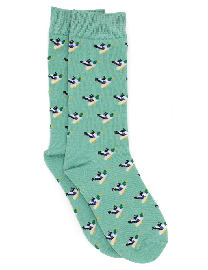Boys Lucky Duck Socks - Breaking Water