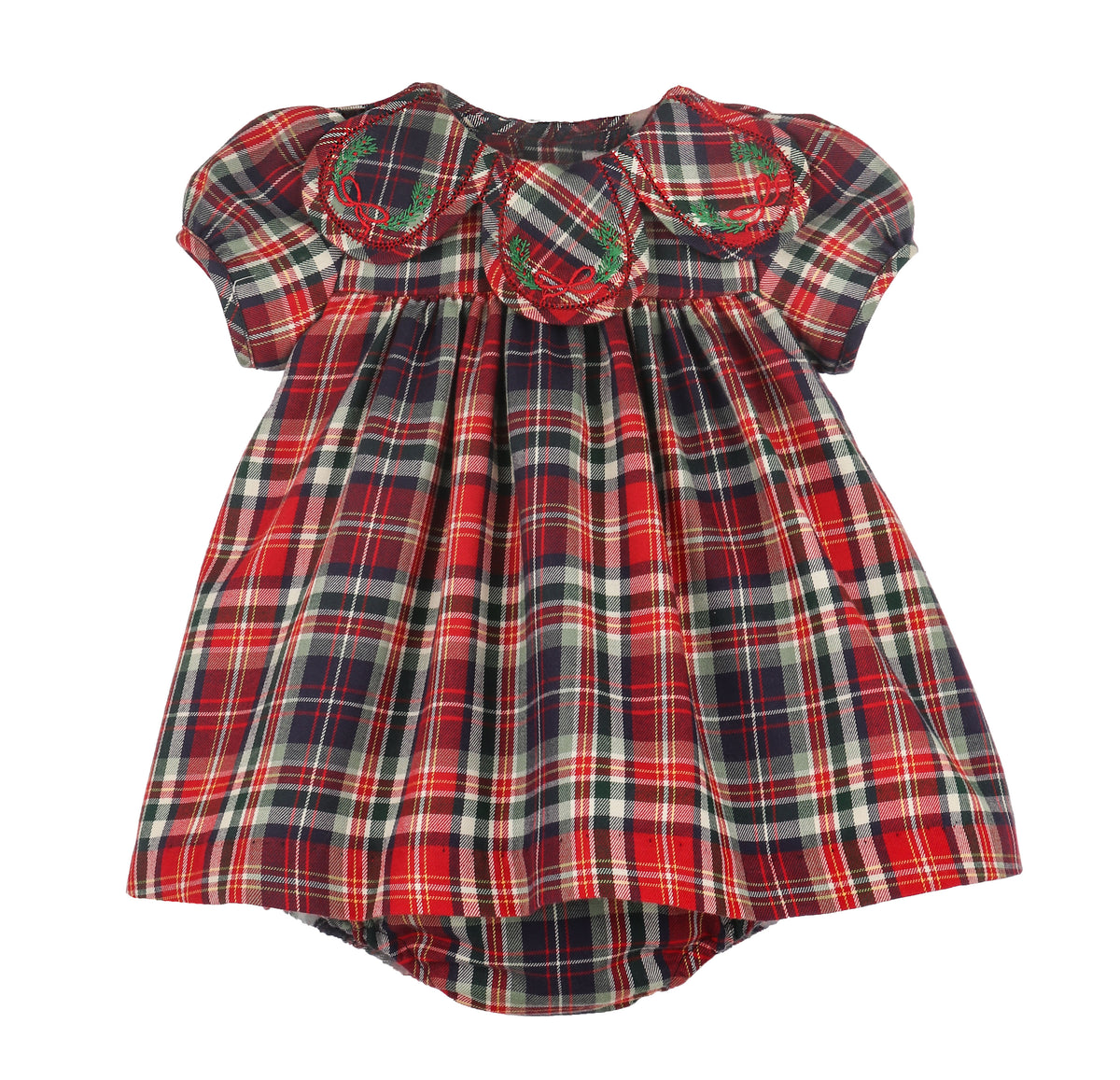 Everygreen Tartan Petal Float Dress