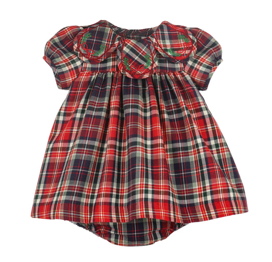 Everygreen Tartan Petal Float Dress