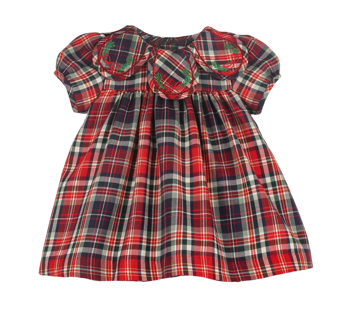 Everygreen Tartan Petal Float Dress