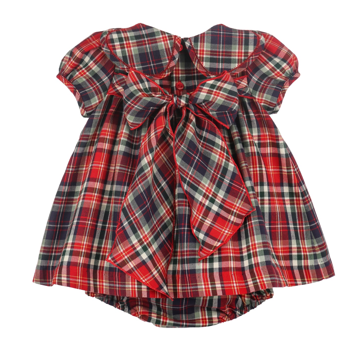 Everygreen Tartan Petal Float Dress