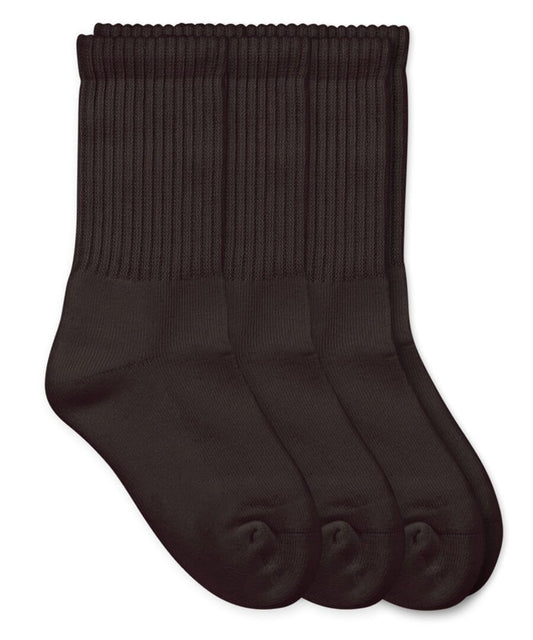 Jefferies Socks Smooth Toe Sport Crew Socks 3 Pair Pack
