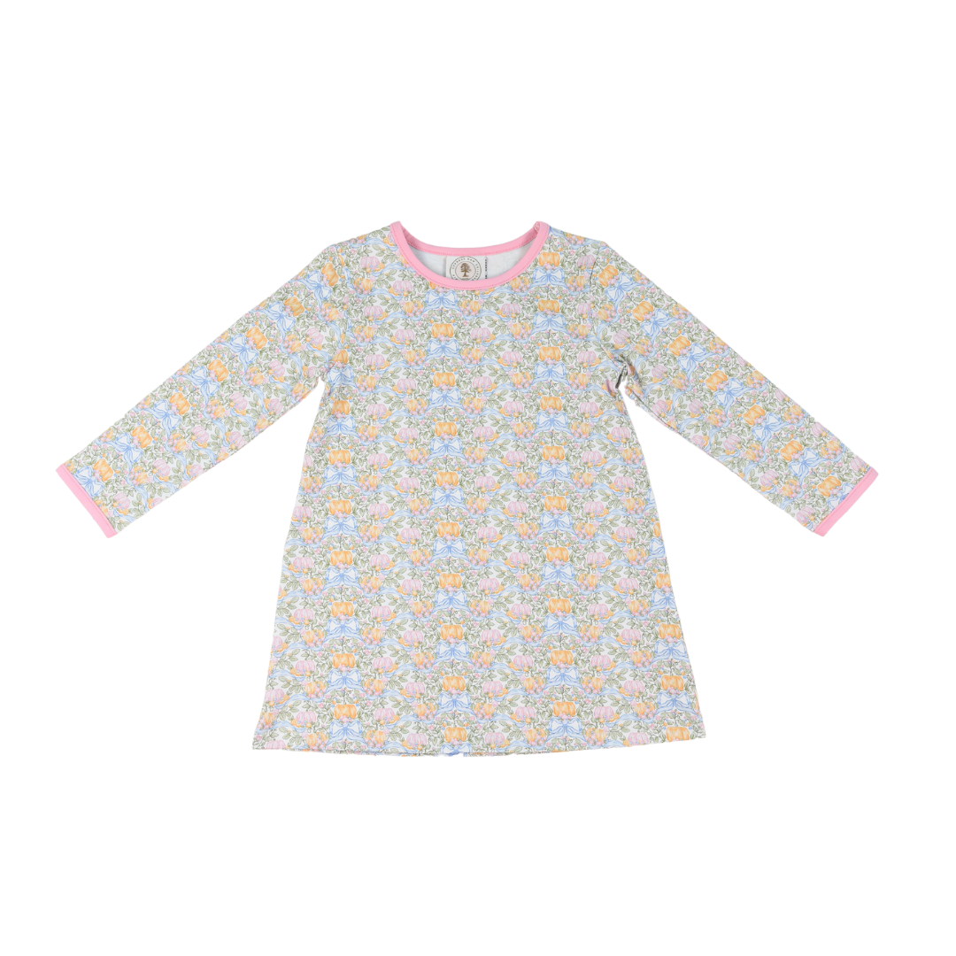 Pumpkin Patch Prep Susie Swing - Longsleeve Dress