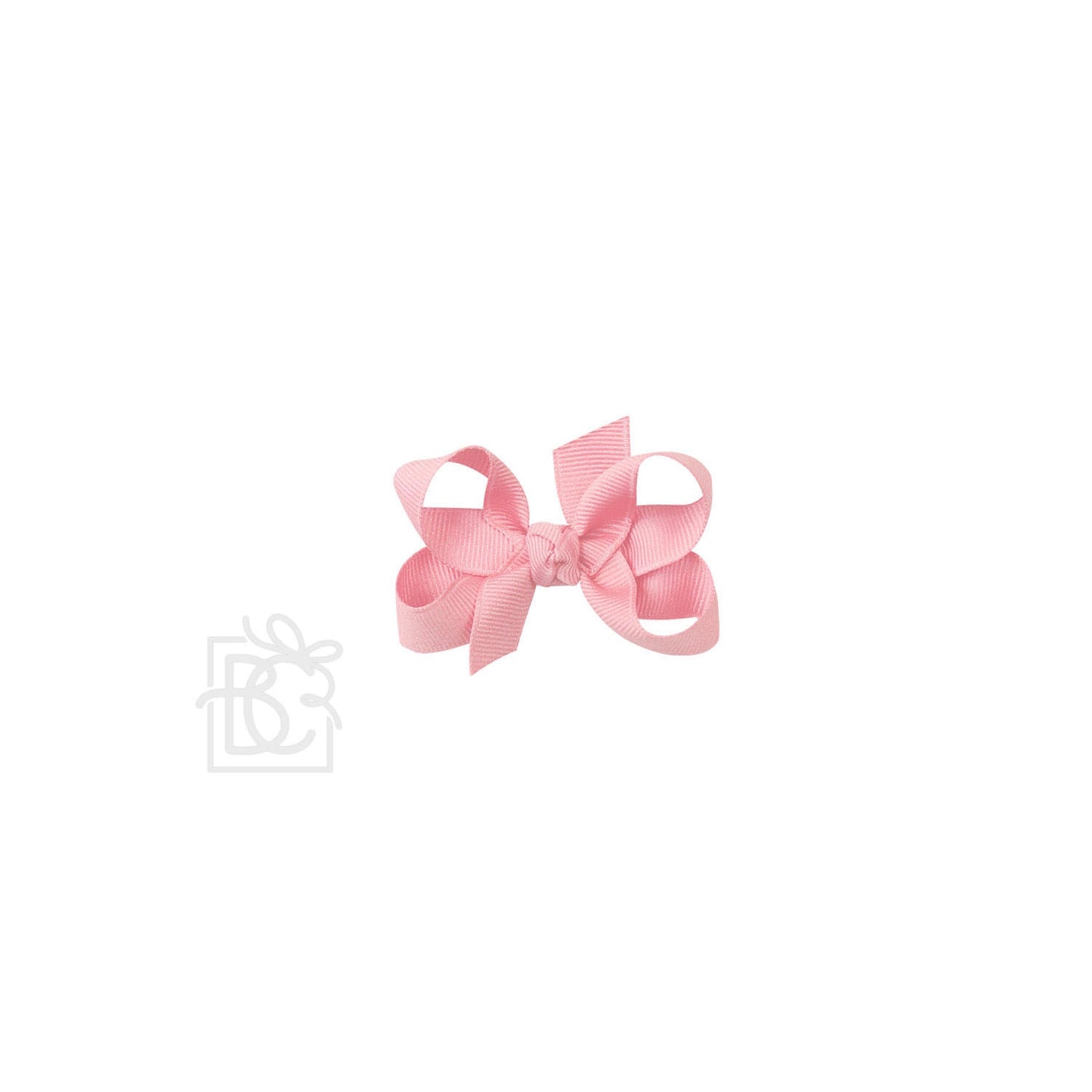 3.5"  Alligator Clip Grosgrain Double Knot Bow - more colors available