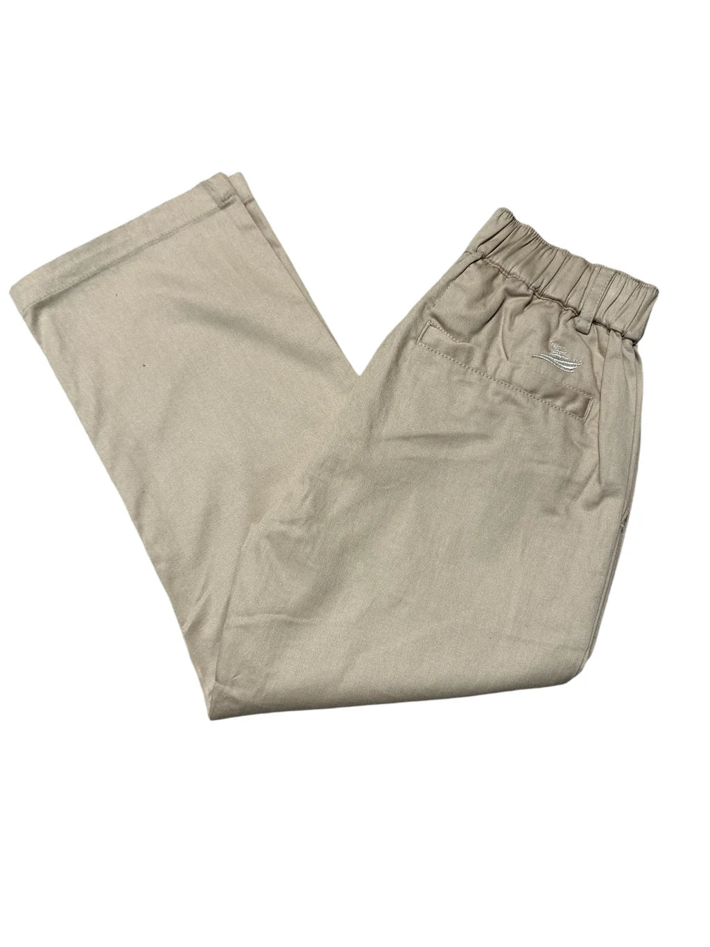 Elastic Pants Khaki