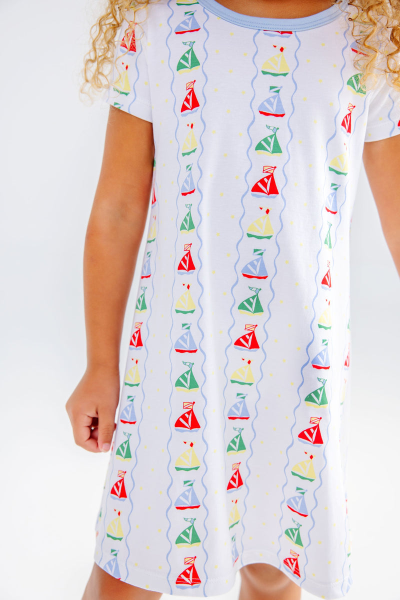 Set Sail with Beale Street Blue Polly Play Dress