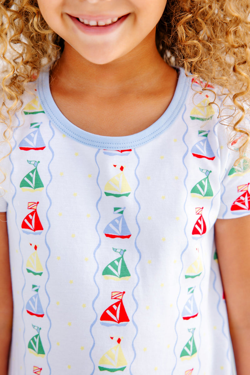 Set Sail with Beale Street Blue Polly Play Dress