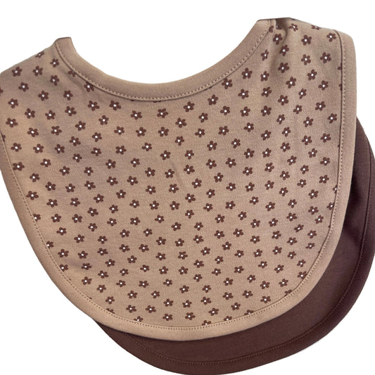 Quincy Mae 2 pack of Bibs - dark