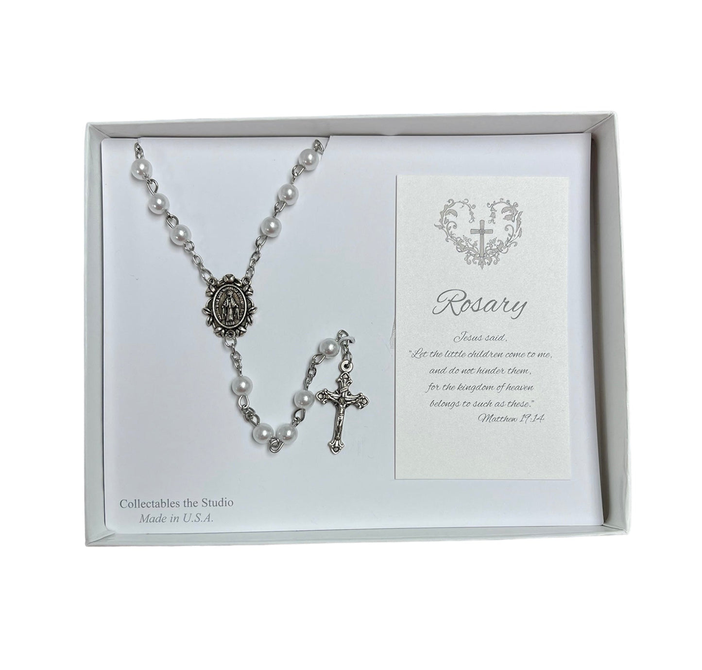 CHILD PEARL ROSARY