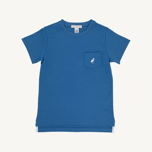 Wood Boat Blue Carter Crew Neck
