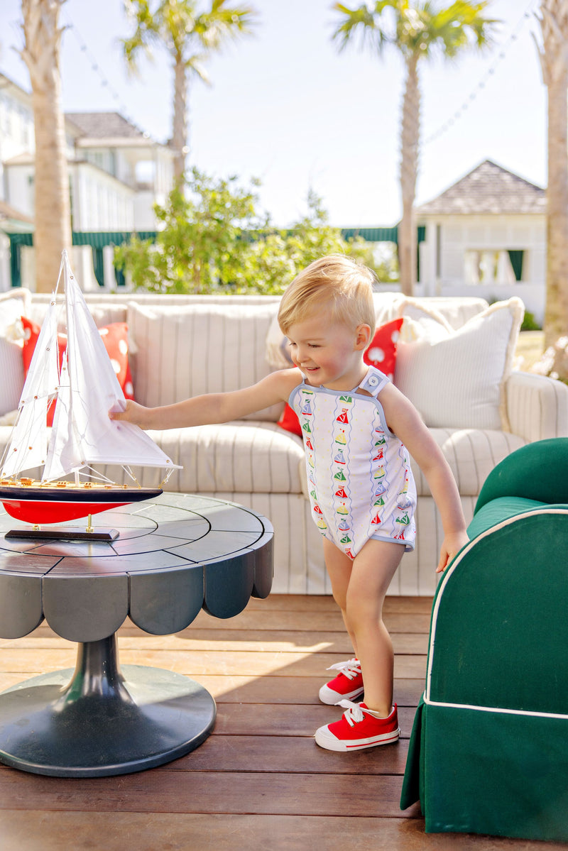 Set Sail with Beale Street Blue Skipper Sunsuit
