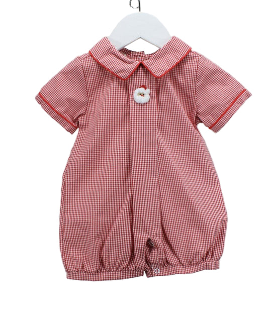 Isaac White & Red Santa Bubble