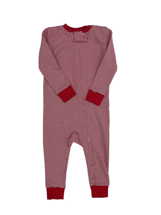 Red/White Stripe Unisex Onesie