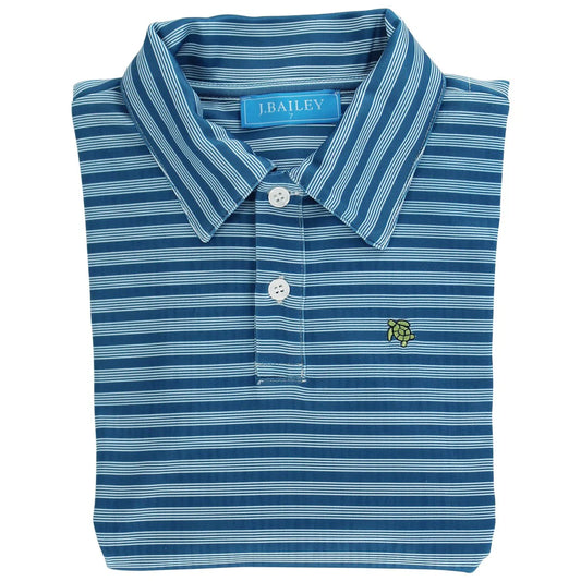 Bailey Boys L/S Performance Polo-Cornflower