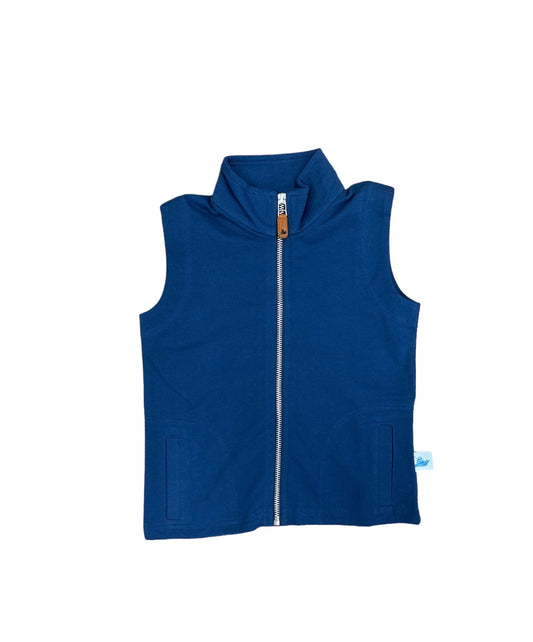 Southbound Knit Vest-Navy