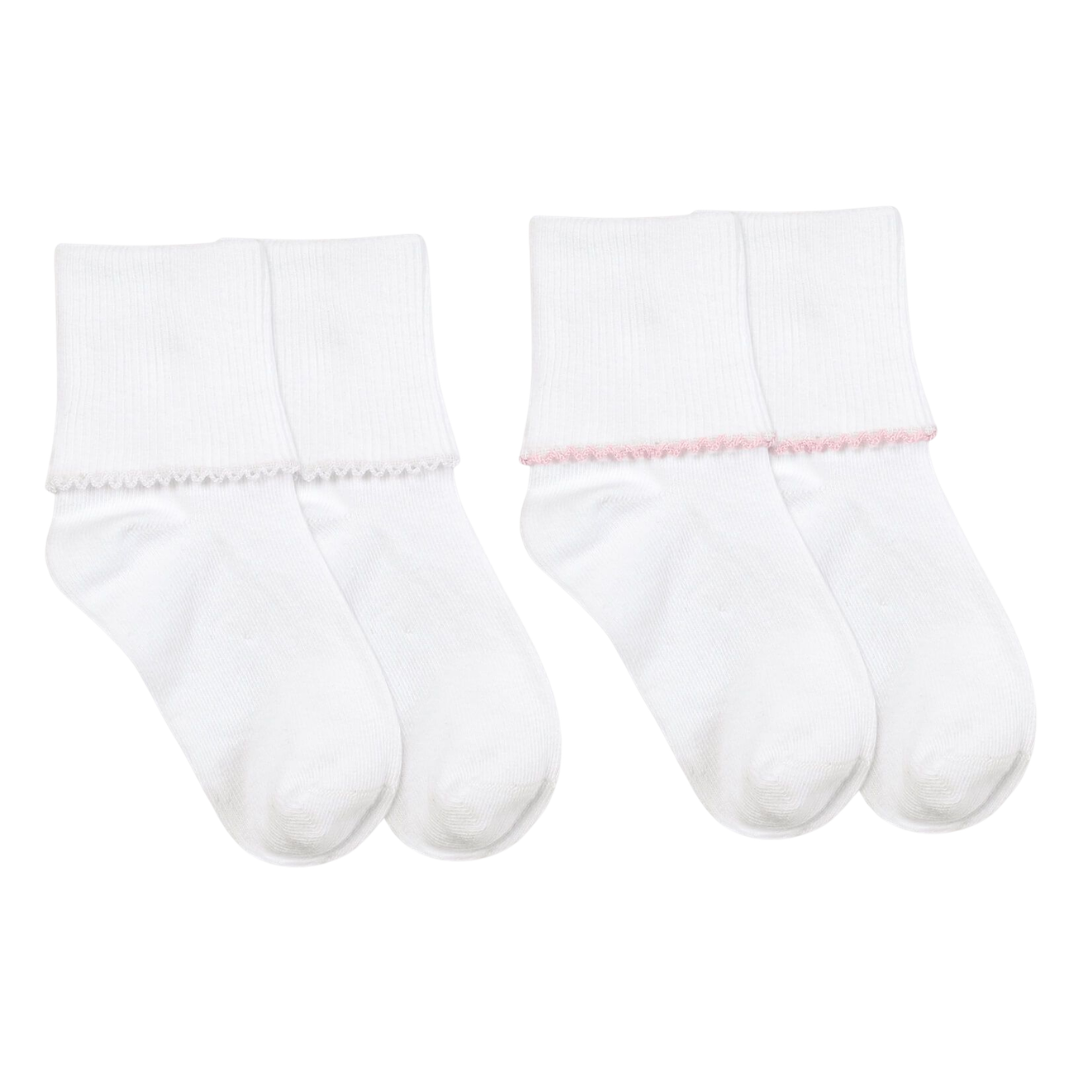 Jefferies Socks Smooth Toe Tatted Edge Turn Cuff Socks