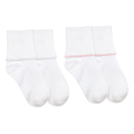 Jefferies Socks Smooth Toe Tatted Edge Turn Cuff Socks