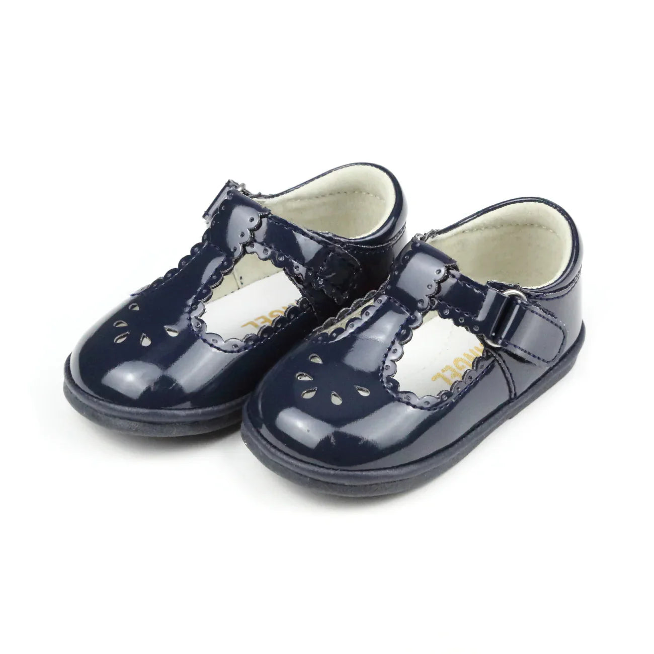 Dottie Scalloped MJ Navy