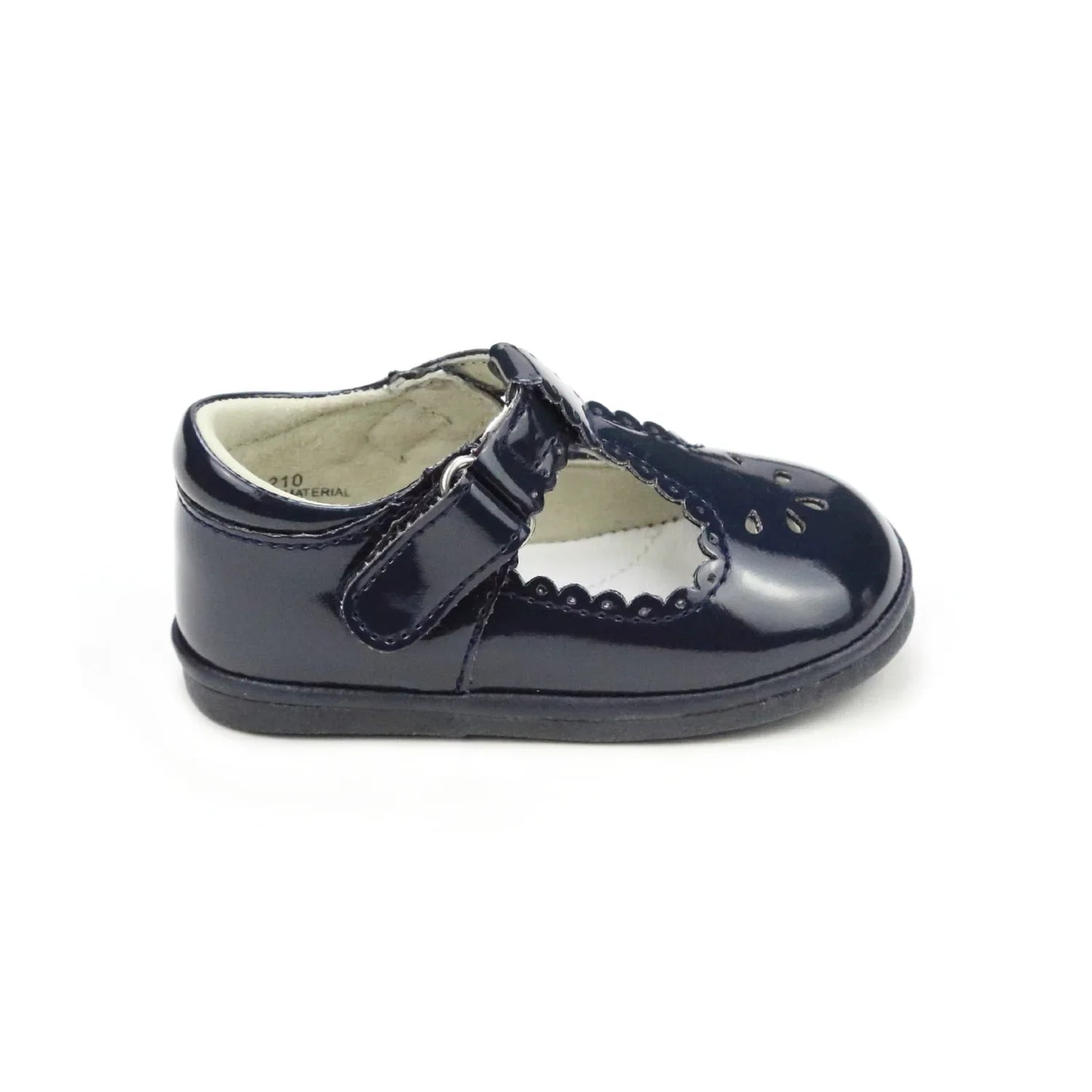 Dottie Scalloped MJ Navy