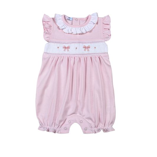 Pink Bows Hand Smk Bubble