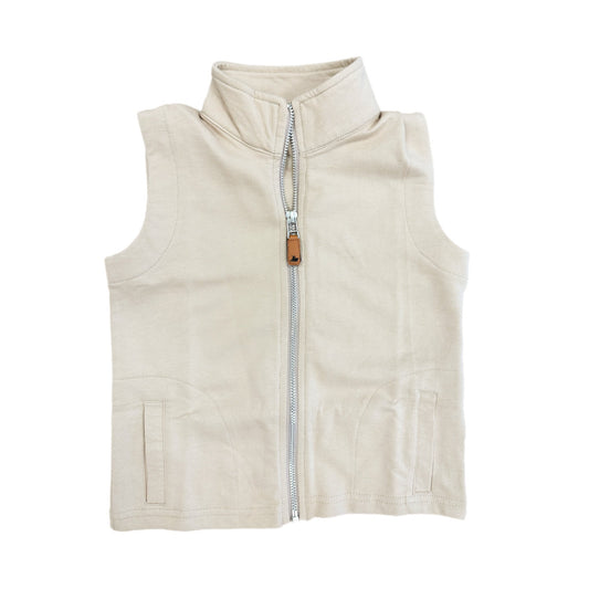 Southbound Knit Vest-Khaki