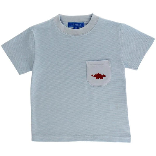 Dinosaur Boy Pocket Tee