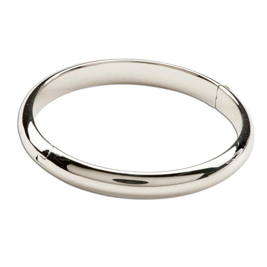 Classic Silver Bangle Bracelet Medium (1-5Y)