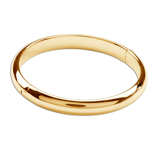 Classic Gold Bangle Bracelet Medium (1-5Y)