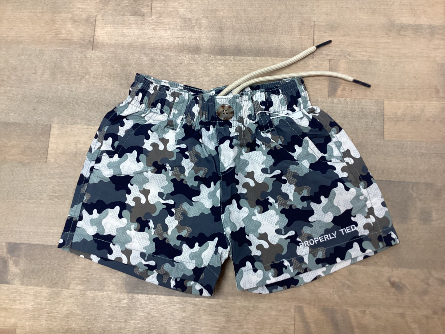 Boys Mallard Short Delta Backwater Camo