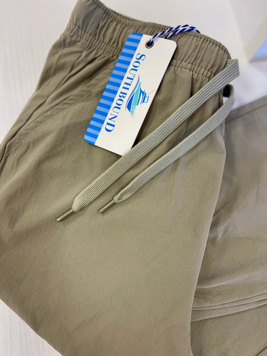 Southbound Performance Joggers-Khaki