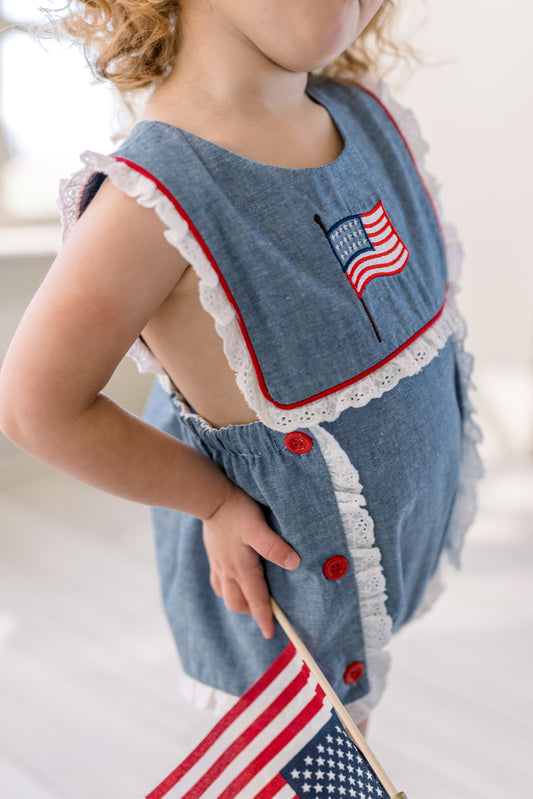 Land of the Free Sunsuit