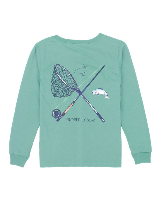 Trout Fishing Long sleeve T-shirt