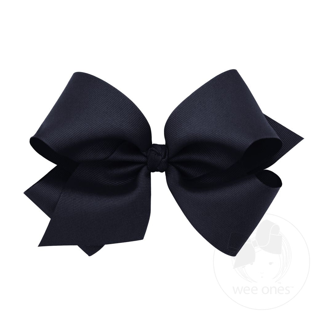 Huge King Classic Grosgrain Hair Bow (Knot Wrap)