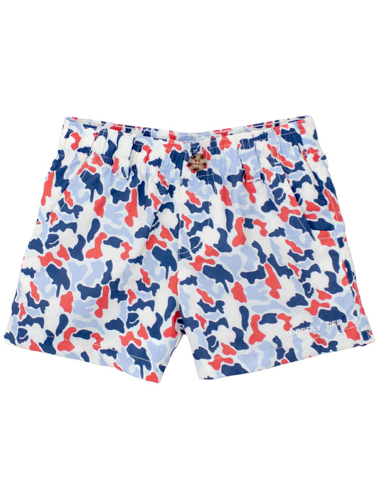 Boys Mallard Short Amricana Camo