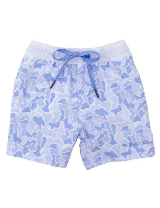 Boys Riviera Swim Trunk - River Camo