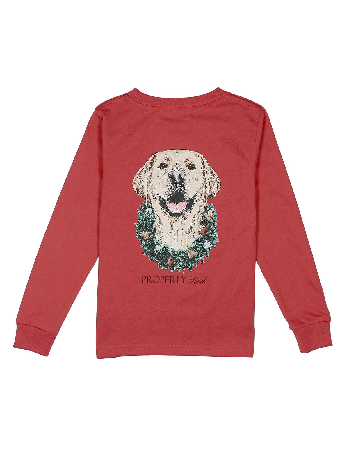 Boys Deck The Paws LS