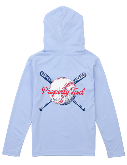 Boys Shade Performance Hoodie Play Ball