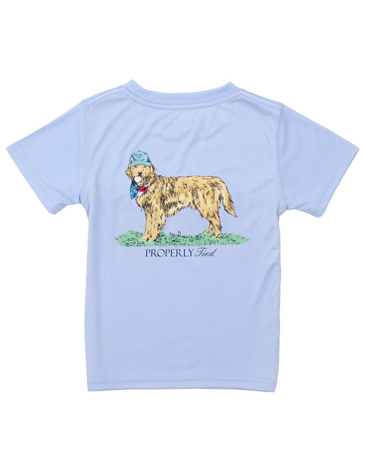 Boys Performance Tee SS American Pup