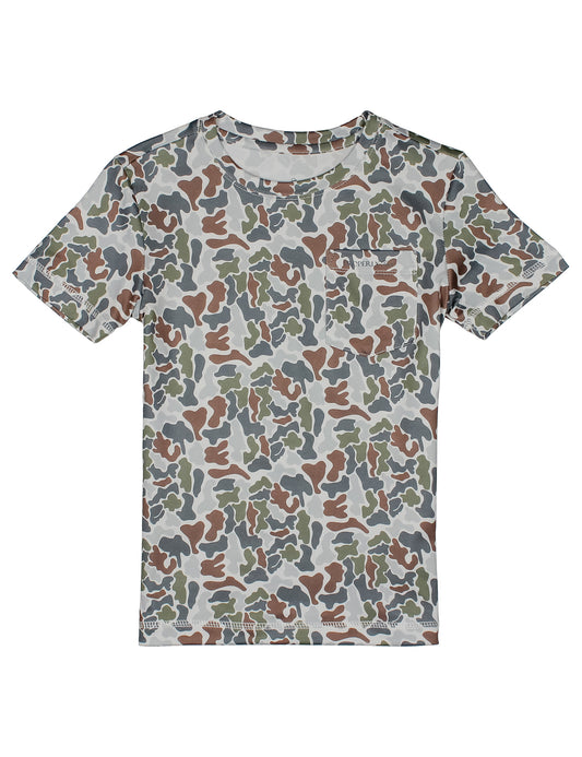 Boys Ravine Pocket Tee SS Tera Camo