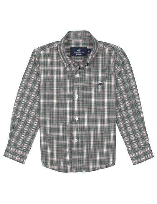 Boys Seasonal Sportshirt Mistletoe