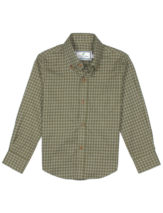 Boys Woodland Sportshirt Cypress Needle