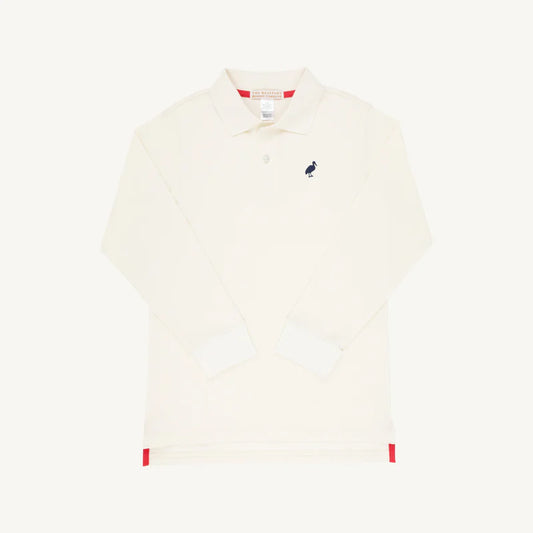 Prim and Proper Polo - Palmetto Pearl/Nantucket Navy
