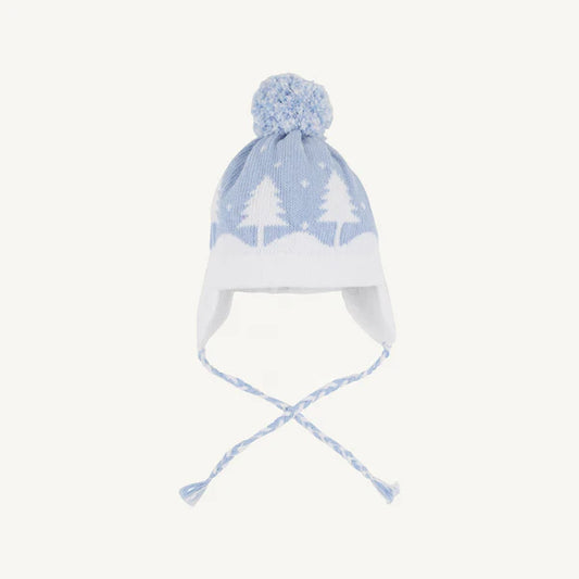 Parrish Pom Pom Hat - Beale Street Blue
