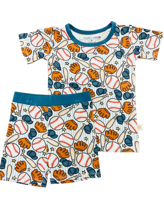 Batter Up 2pc Short Set