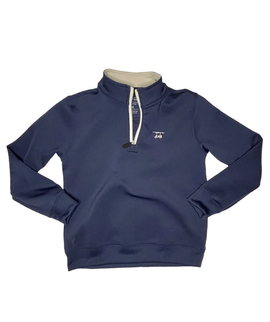 Youth Dogwood Quarter Zip - Solid Medieval