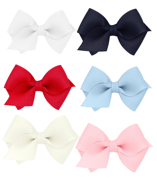 Wee Classic Grosgrain Girls Hair Bow