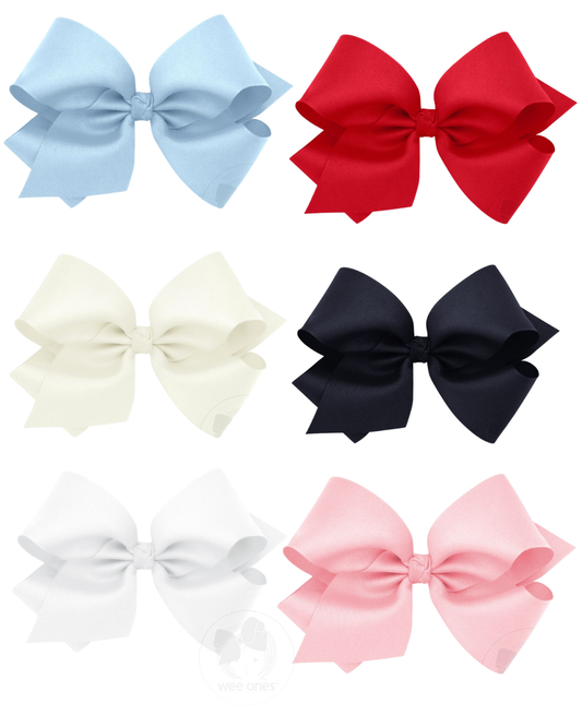 Medium Classic Grosgrain Hair Bow (Knot Wrap)