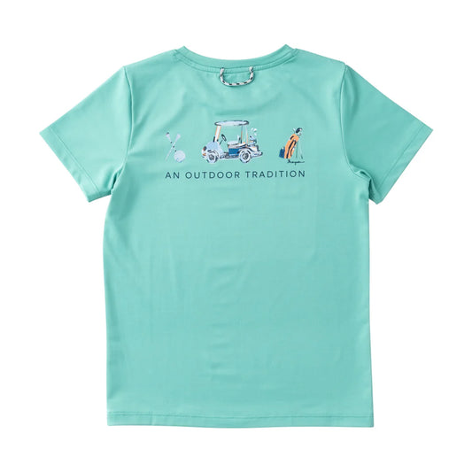 Kid's Pro Performance Short Sleeve T-shirt – Golf Cart Art