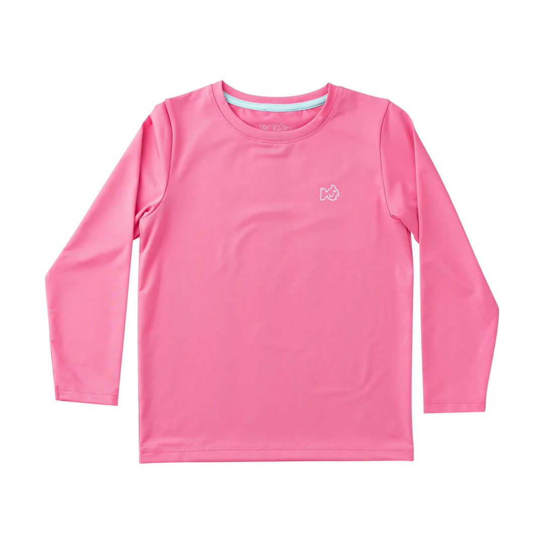 Kids' Pro Performance Long Sleeve T-shirt – Tropical Marlin Art