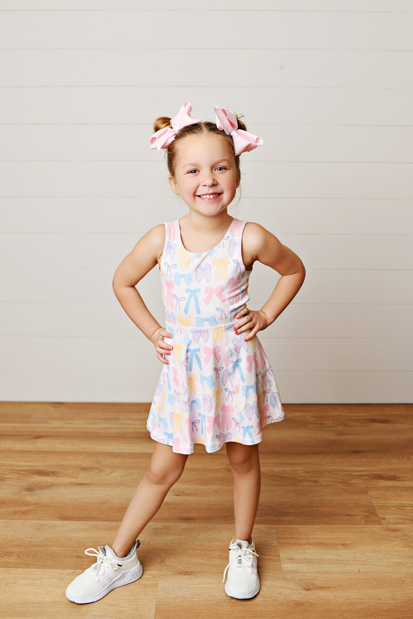Spring Bow Active Dress